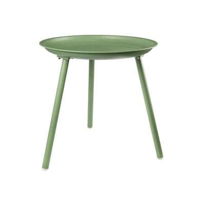 China (Other) Small Adjustable Modern Round Living Room Cafe Metal Tables Side Table for sale