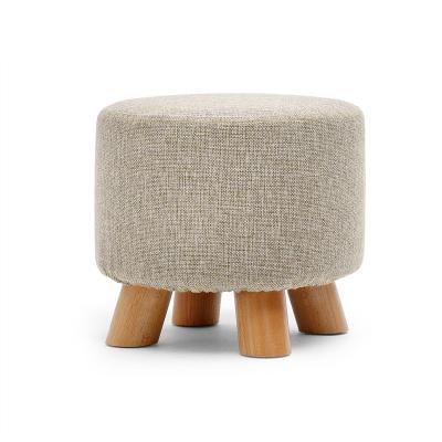 China stool home & Modern Velvet Bedroom Furniture Round Ottoman Living Room Stools for sale