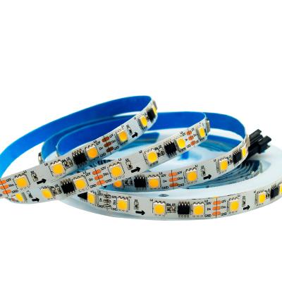 China Hotel Project 12V 5M 300LED Warmwhite 5050 Dream Color 20IC LED Strip Light Color Pixel Strip WS2811 UCS1903 16703 Special Flexible for sale