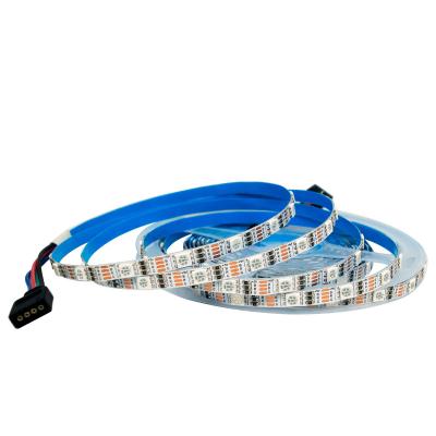 China Flexible PCB 6mm 5050 5V 300LED 5M IP20 RGB LED Strip Light Narrow LANDSCAPE TV Background Light Indoor Led Strip RGB for sale