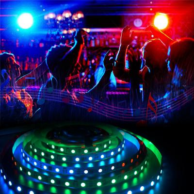 China Smart BAR WiFi Music Pixel SP601E Wifi Led Controller 5050 300Leds Waterproof IP65 1903IC RGB With 5A Power Led Strip Lights Kit for sale