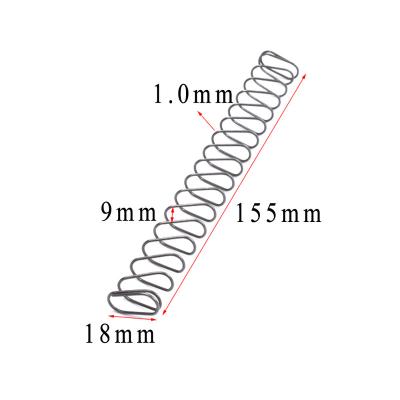 China Wholesale coil spring factory stainless steel spring wire compression magazine springs for replacement for sale