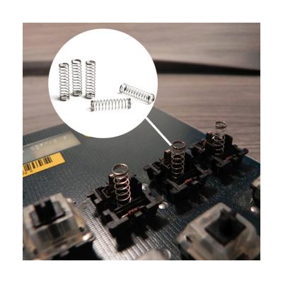 China 67G Coil Keyboard Return Stainless Steel Sprit Small Pressure Compression Mechanical Keyboard Switch Spring for sale