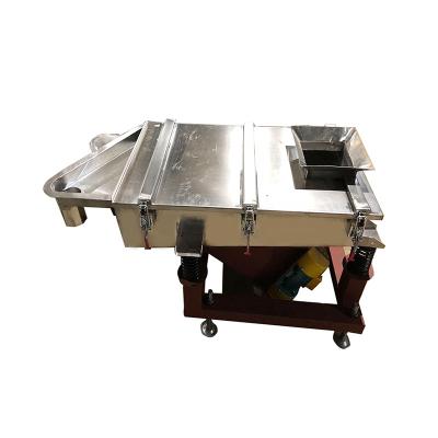 China Plastic recycling and processing High Quality Rotary Vibrating Screen Stainless Steel Linear Sieve Vibro Sifter Separator for sale