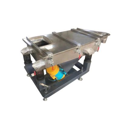 China Chemicals Cheap Price Portable Sieve Linear Vibrating Screen for sale