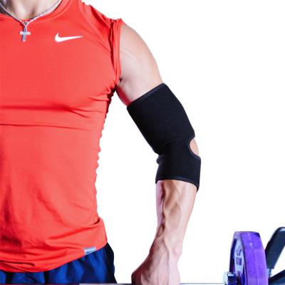 China Adjustable Elasticity Breathable Compression Protects Against Chronic Tension Adjustable Fitness Compression Support Sleeve Training Brace Elbow Support for sale