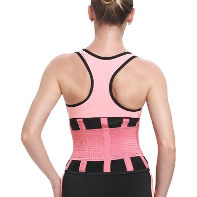 China Custom Logo Adjustable Body Shaping Corset Comfortable Breathable Elastic Waist Trainer Wrap Waist Trainer Belt for sale