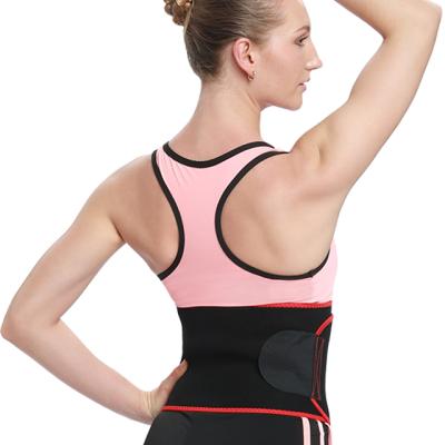 China Durable Neoprene OEM Fitness Waist Support Trainer Sweat Women Slimming Belt Comfortable Belly Trimmer for sale