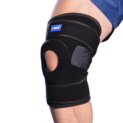 China Compression Elasticity Neoprene Sports Knee Pads Breathable Adjustable Patella Correct Orthopedic Knee Pads for sale