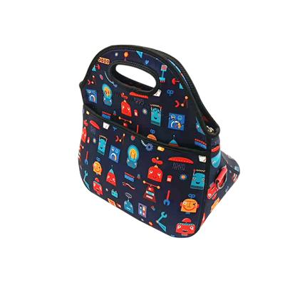 China Who respects the environment. Wholesale Durable.insulated Kids School Outdoor Eco-Friendly Waterproof Insulation Tote Neoprene Lunch Bag Picnic Box for sale