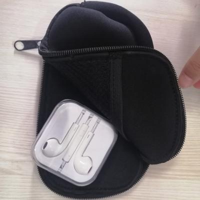 China Carry Storage Case OEM neoprene earphone storage bag travel storage bag daysBluetooth headphone bag USB waterproof protective carrying cabin for sale