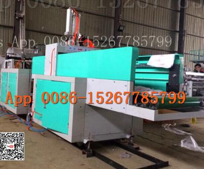 China Thick Supermarket Garbage Bag Making Machine Full Automatically for sale