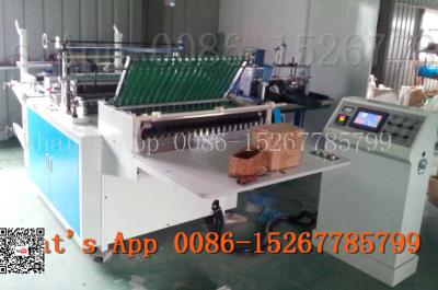 China Double Sides Hot Sealing Plastic Bag Making Machine For Bread Packing for sale