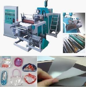 China Three Layer PE Stretch Film Making Machine With PLC Controlled for sale