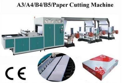 China High Precision Computerized A4 Paper Cutting Packaging Machine With Servo Motor Driven for sale