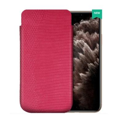 China high quality Anti-fingerprint factory maker cover for real lizard skin leather phone 11 case for sale