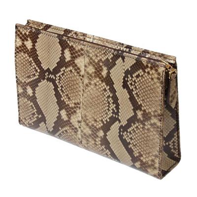 China Manufacturer wholesale good quality exotic genuine python clutch factory leather clutch bag for sale