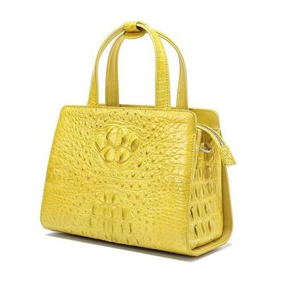 China Fashion New Arrival Fashion Design High Quality Exotic Genuine Crocodile Leather Handbag for sale