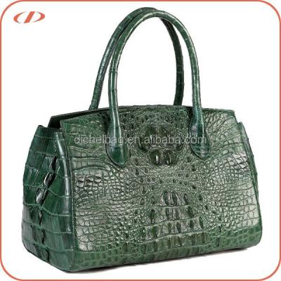 China New design exotic genuine crocodile TOTE BAG leather handbag for sale