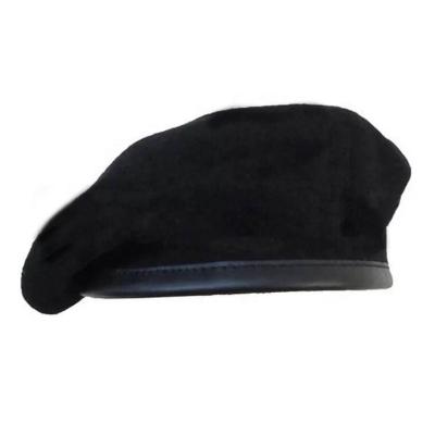 China Custom Wholesale Custom OEM Beret Hat Own Logo Military French Beret for sale