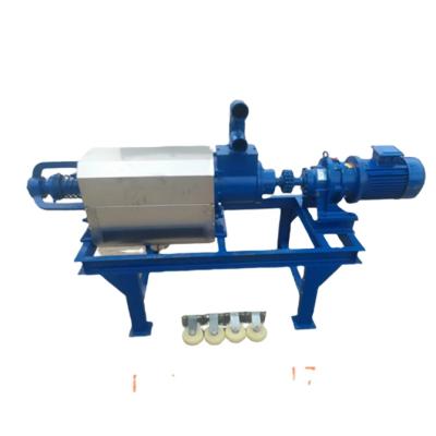 China High Efficiency Fecal Disposal Solid Liquid Separator , Chicken Manure Dryer , Dewatering Machine for sale