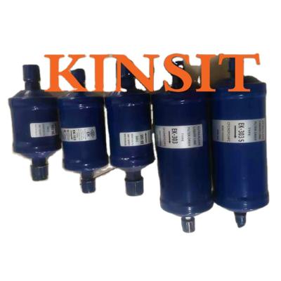 China Refrigeration Parts Ek Series Dryer Filter 082 083 084 163 164 165 303 304 305 415 417 419S Mains Filter Dryer R134A Filter Drier Liquid for sale