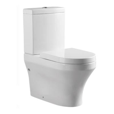 China Double-flush classic P-trap two-piece toilet with special price for sale