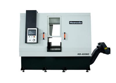 China Máquina de aserrar horizontal de alta velocidad Hd-400nc para barra redonda de aleación de aluminio en venta