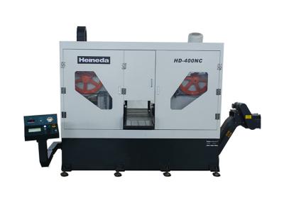 China Hd-400nc High Speed Horizontal Band Saw Machine voor aluminium ingot ronde staaf Te koop