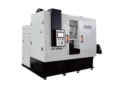 China Fast Speed 400mm Cnc Metal Cutting Band Saw / Cnc Horizontal Band Saw HD-400NC for sale