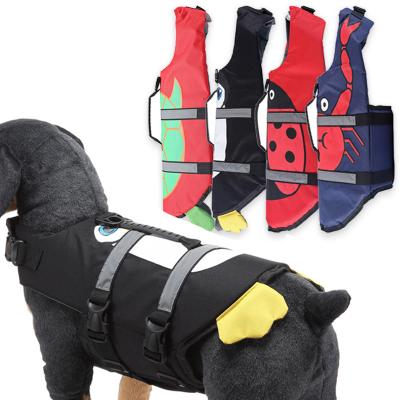 China Newest Style Stocked Ripstop Pet Puppy Safety Dog Safety Vest Cute Stocked Cute Swimsuit for sale