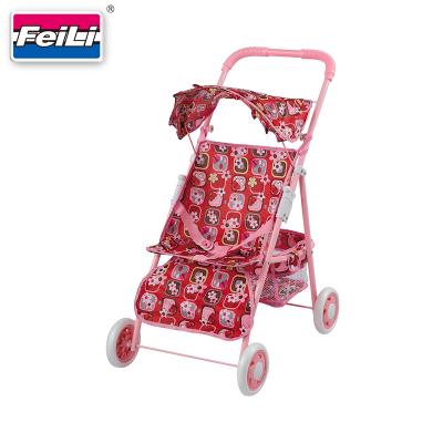 China With fabric adjustable canpoy and washable Feili stroller doll stroller with umbrella prams doll stroller toy Juguetes Para los ninos and dolls strollers for sale