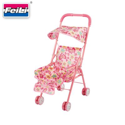 China With the seat and canopy Feili toy wholesaler import twin toys of the china doll stroller twin doll stroller for sale