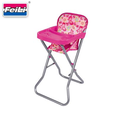 China Unveil highchair Feili toys doll furniture for American girl doll toys highchair for sale