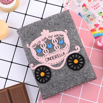 China High Quality Custom Design Wholesale Handmade Paper Bookbinding Children's Notebooks DIY Manual Notebooks for sale