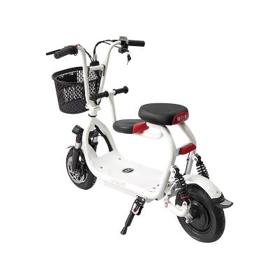 China Good Price COMMANDER Women Electric Bicycles 48v 2 Seat Family Electric Bicycle Made In China With Basket for sale