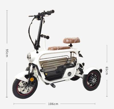 China COMMANDER Electric Bicycles 48v 3 Seat Family Good Price Women Electric Bicycle Made in China for sale