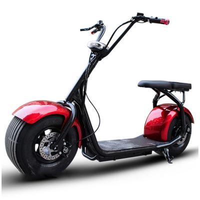 China Unisex fat tire electric scooter is a citycoco elektrikli scooter which is powered by 1500w/2000w/3000w motor for sale