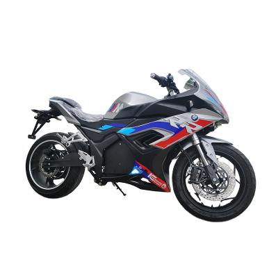 China 2 Seats Two Wheel Electric Motorcycle 17 Inch Hub Motor Electric Motorcycle 4000w Racing Electric Motorcycle 2035x715x1115mm for sale