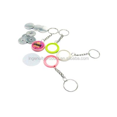 China Other Hot Sale Double Side Transparent Plastic Key Chain For Custom for sale