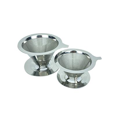 China Viable Wholesale Portable Single Tea Infuser Mesh Strainer With Large Capacity Of Stainless Steel Handles for sale