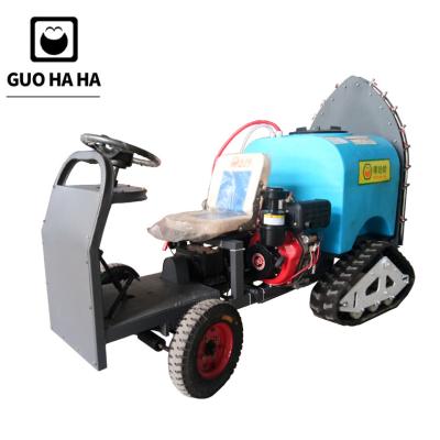 China Self-propelled high pressure orchard sprayer machine agriculture power pump agricultural sprayer GUOHAHA for sale