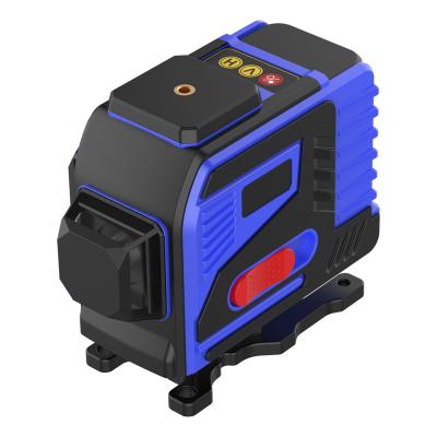 China Professional XEAS 3D 12Lines Red Laser Levels Self-Leveling 360 Horizontal and Vertical Cross Green Laser Line 18*10*13 for sale