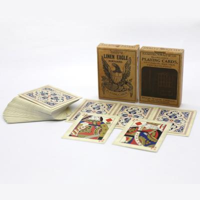 China High quality custom logo custom logo classic poker printing advertising classic German playing cards for sale