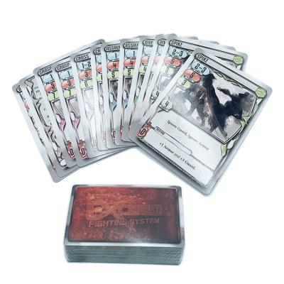 China Entertainment Tcg Game Card High Quality Printing Custom Holographic Paper Trading Cards for sale