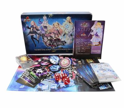 China Entertaiment Game Cards OEM Manufacturer Printing Anime Custom Card Board Games For Adults for sale