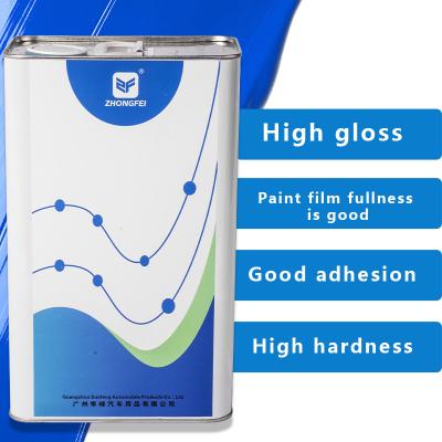 China 2K Clear Coat Auto Painting UV Automotive Varnish Acrylic Liquid Coating Industrial for sale