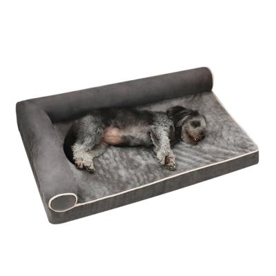 China Removable Eco Friendly Luxury Queen Dog Bed Orthopedic Blanket Memory Foam for sale