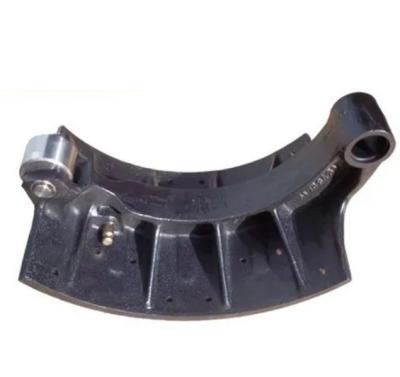 China Brake System Truck Mount Brake Shoe 6204200119 6204200319 6594200519 For BENZ 410*220mm With Roller for sale