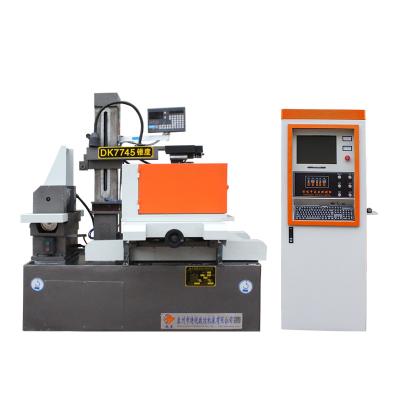 China Building material shops DK7745F high speed wire edm wire cutting machine with warranty 2 years for sale